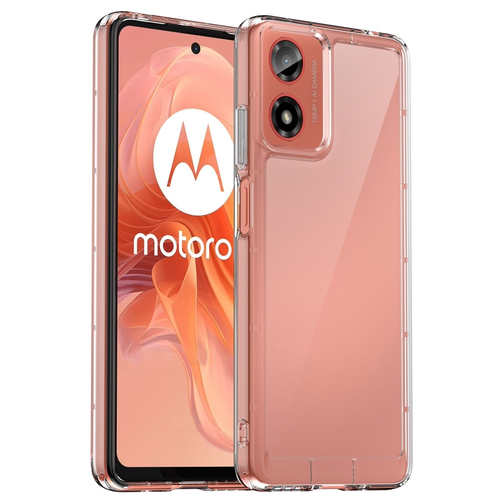 Crystal Hybrid Case Motorola Moto G04 transparent