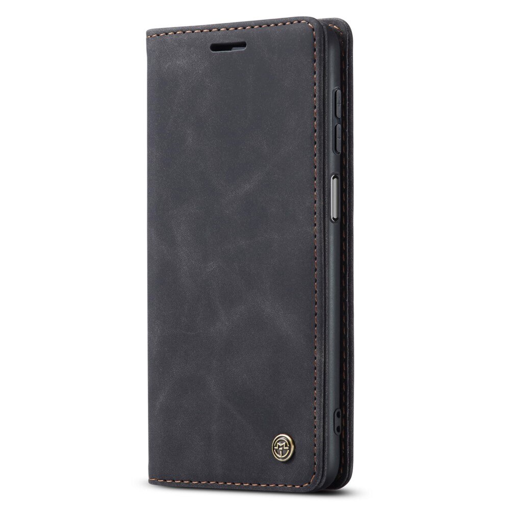 Slim Plånboksfodral Samsung Galaxy A15 Svart