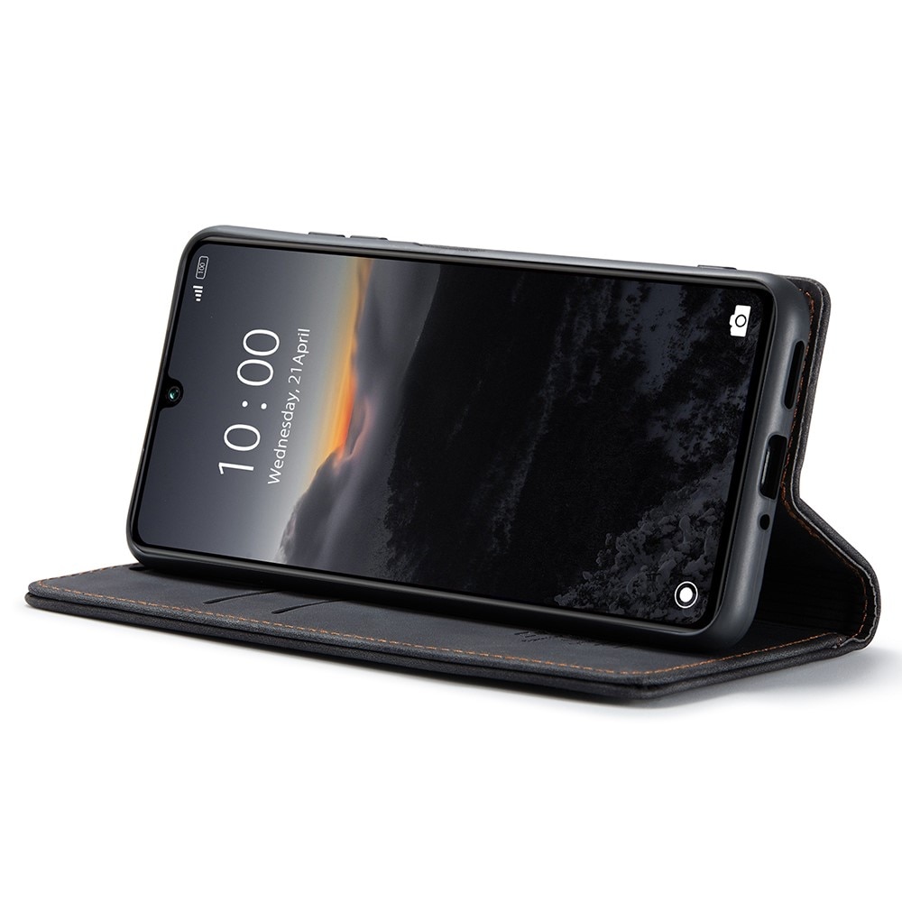 Slim Plånboksfodral Xiaomi Redmi 13C svart