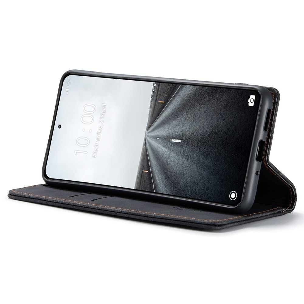 Slim Plånboksfodral Xiaomi 14 Pro svart