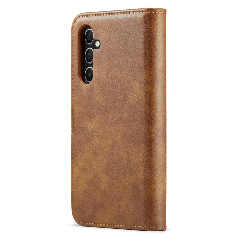 Magnet Wallet Samsung Galaxy A55 Cognac