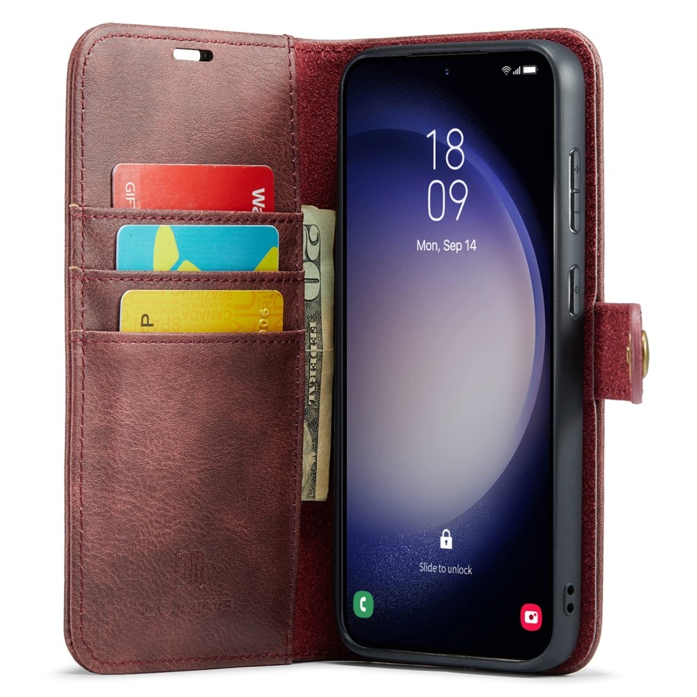 Magnet Wallet Samsung Galaxy A15 Red