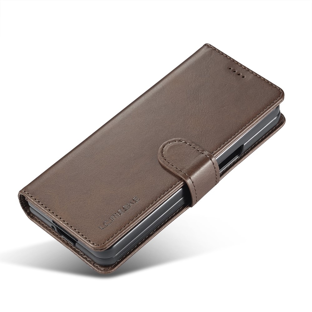 Plånboksfodral Samsung Galaxy Z Fold 6 brun