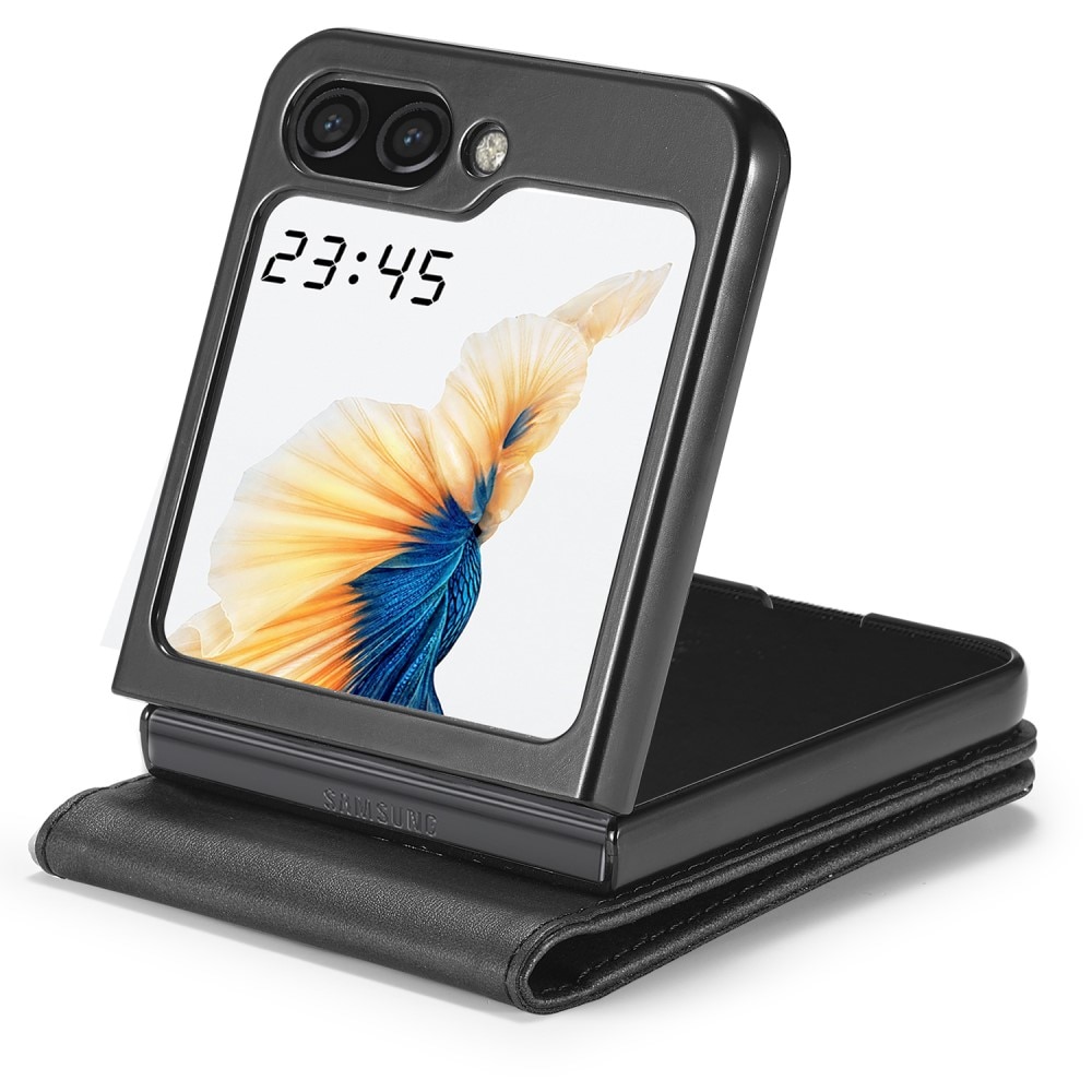 Plånboksfodral Samsung Galaxy Z Flip 6 svart