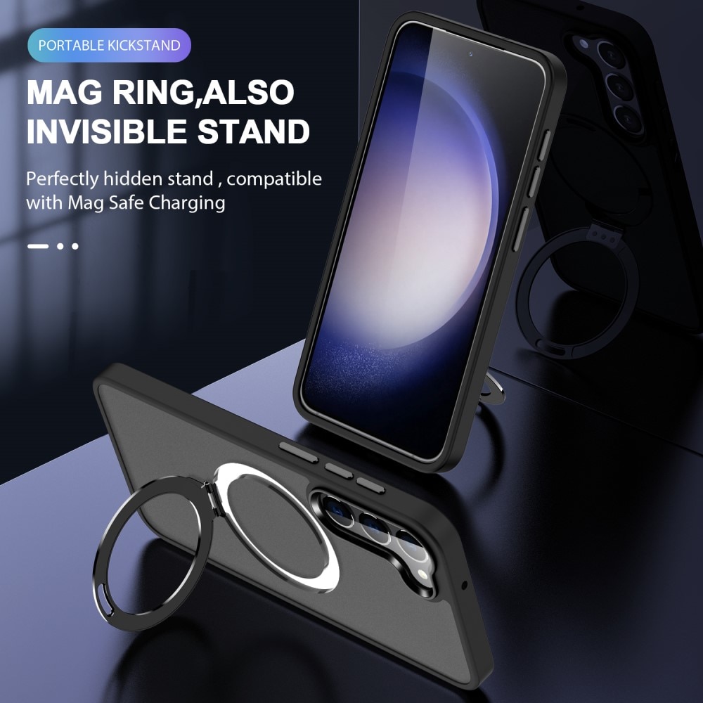 Hybridskal MagSafe Ring Samsung Galaxy S24 svart