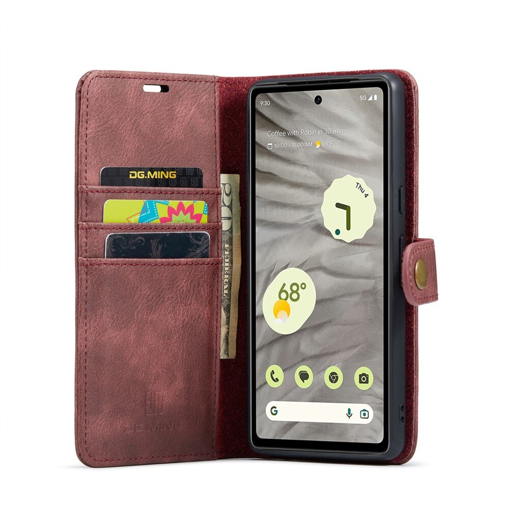 Magnet Wallet Google Pixel 8a Red