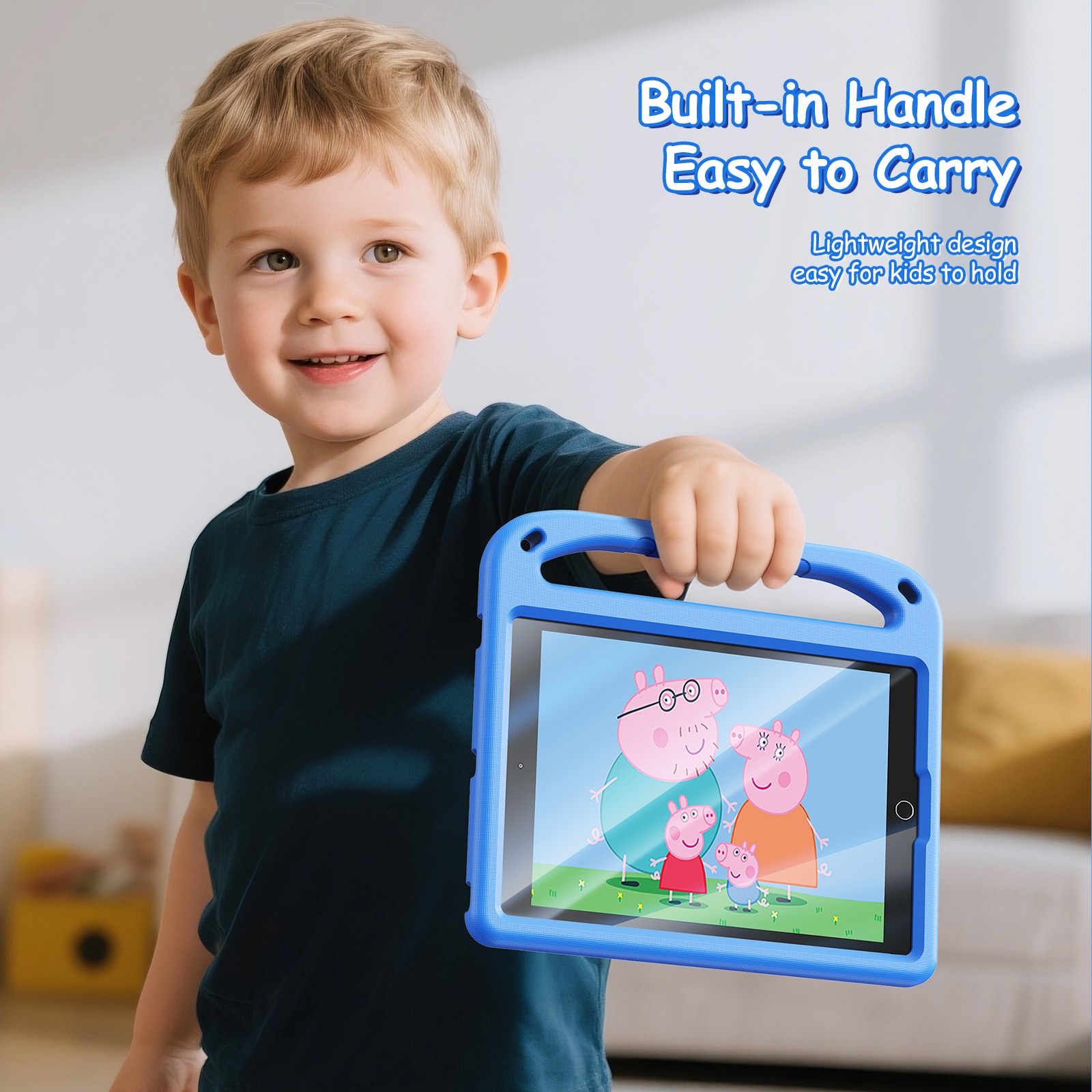 Puff Series EVA skal  Apple iPad 10.2 8th Gen (2020) Blå