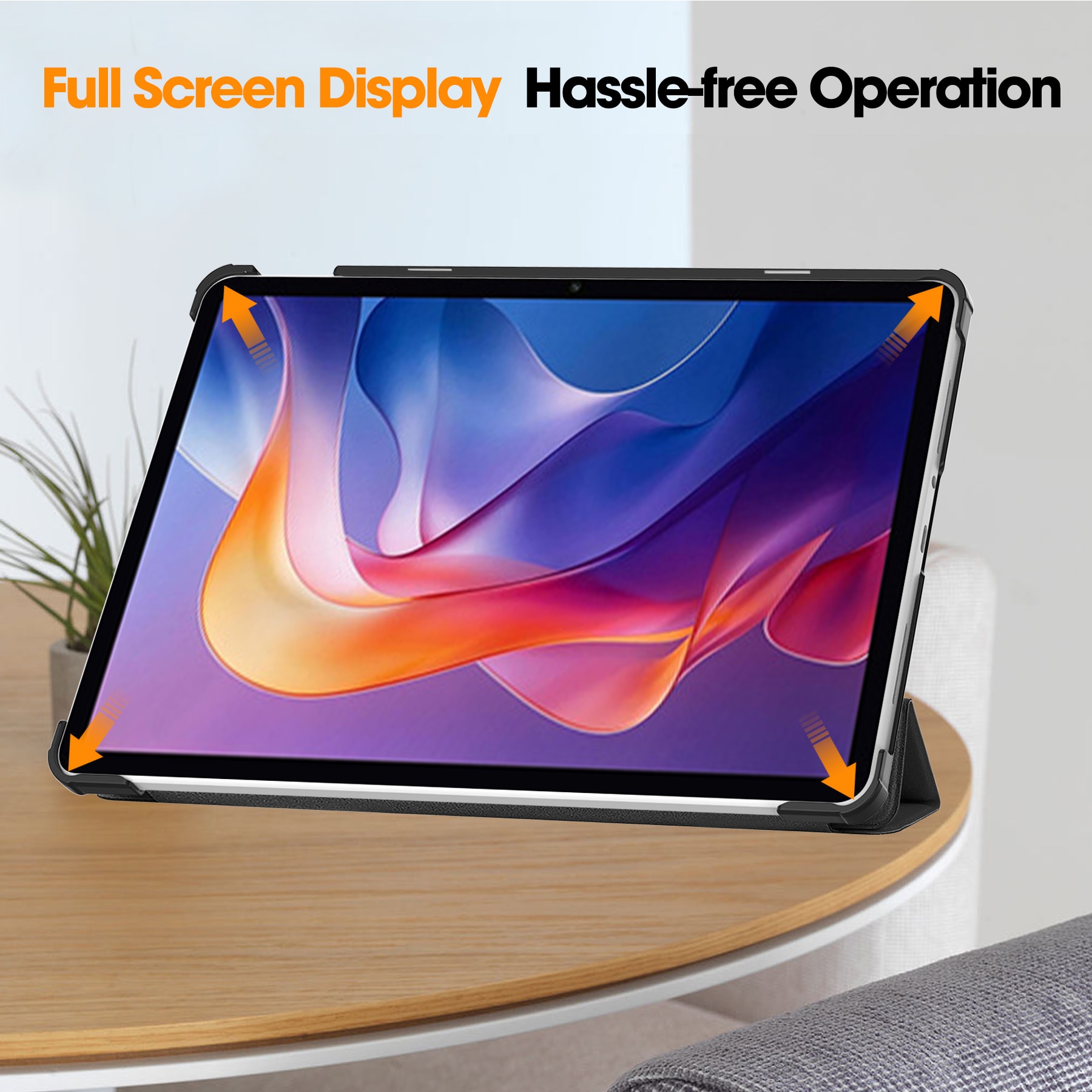 Fodral Tri-fold Xiaomi Redmi Pad 2 Svart