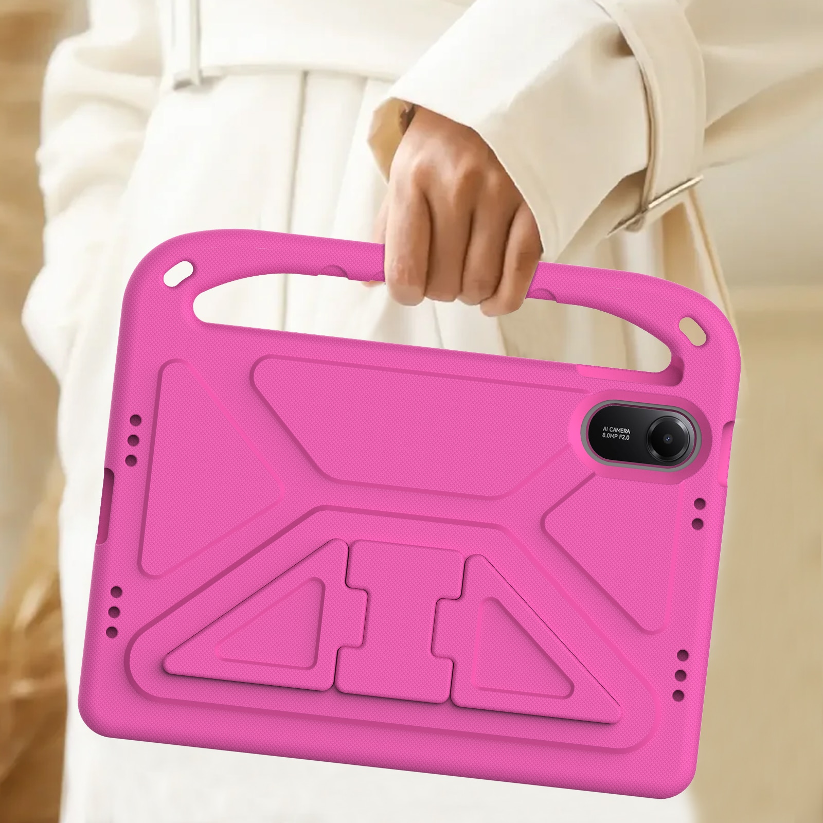 Skal EVA med Handtag Xiaomi Redmi Pad 2 Rosa