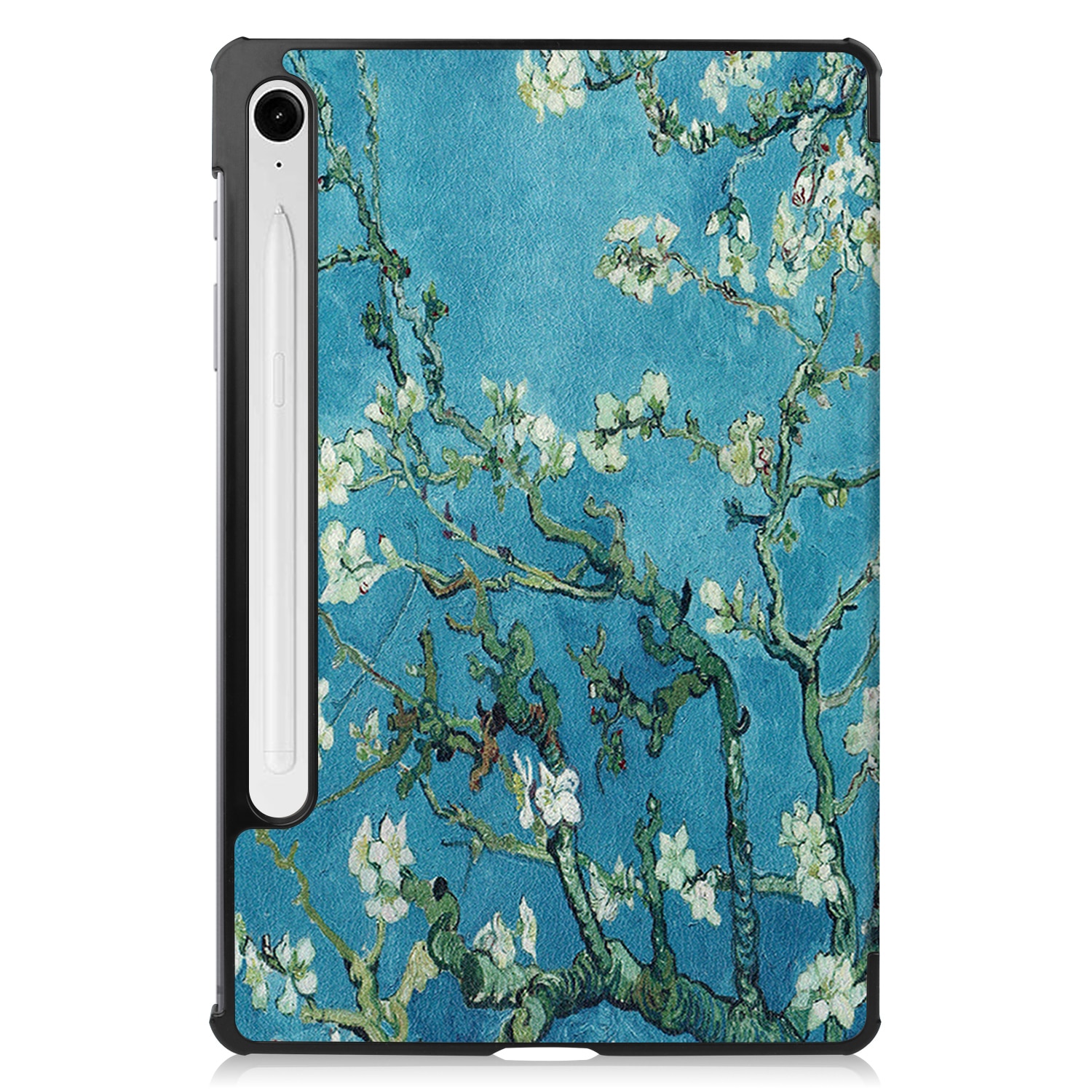 Fodral Tri-fold Samsung Galaxy S10 Lite - Körsbärsblommor