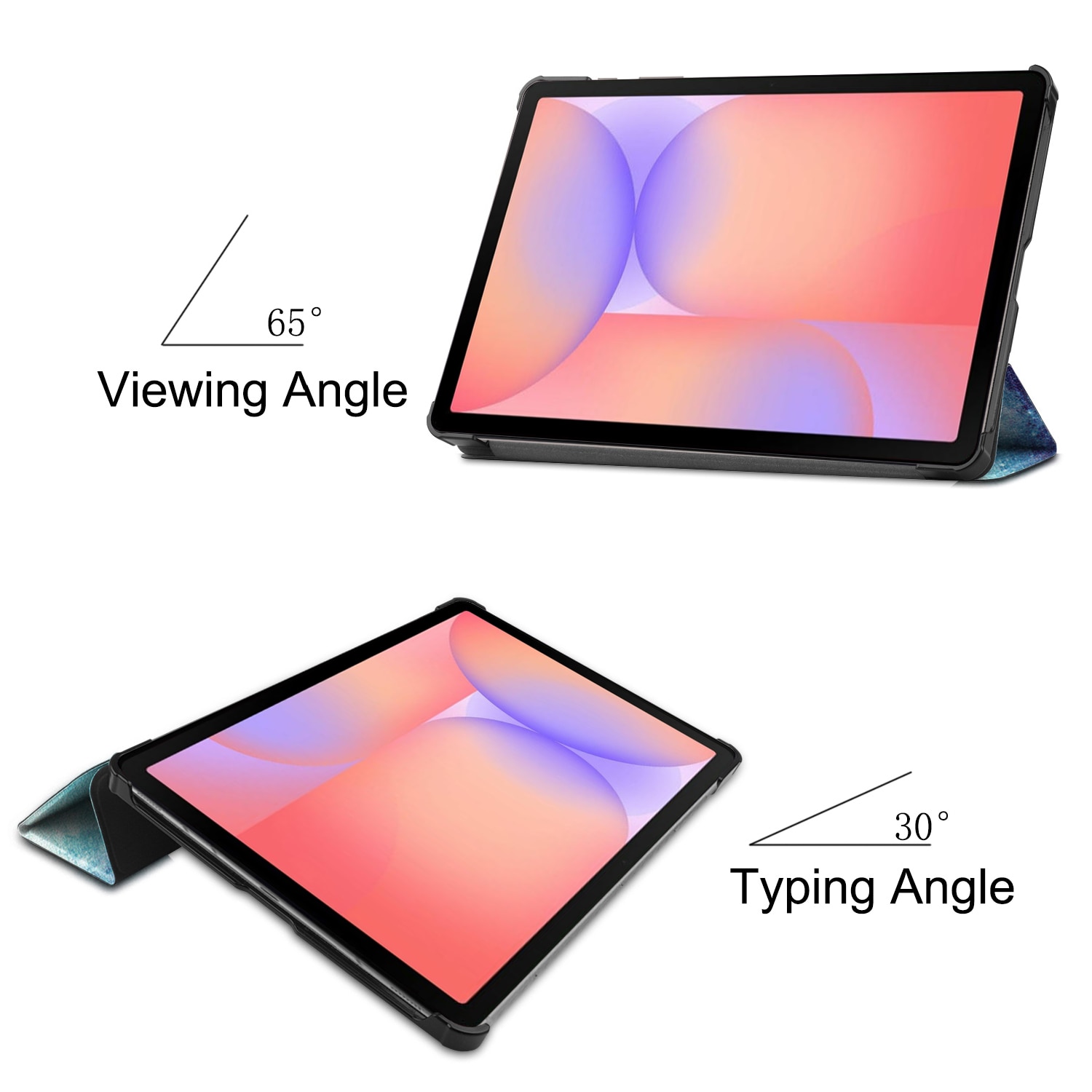 Fodral Tri-fold Samsung Galaxy Tab S10 Lite Rymd