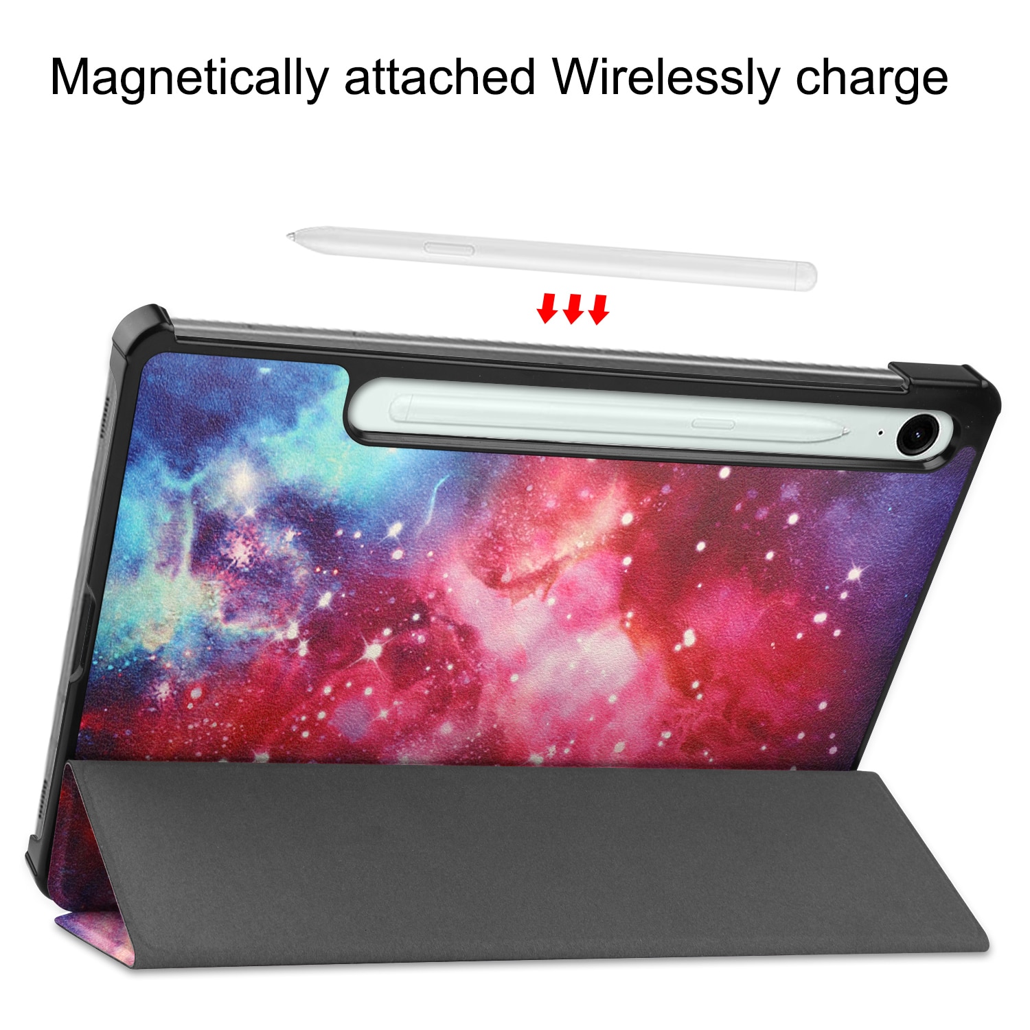 Fodral Tri-fold Samsung Galaxy Tab S10 Lite Rymd
