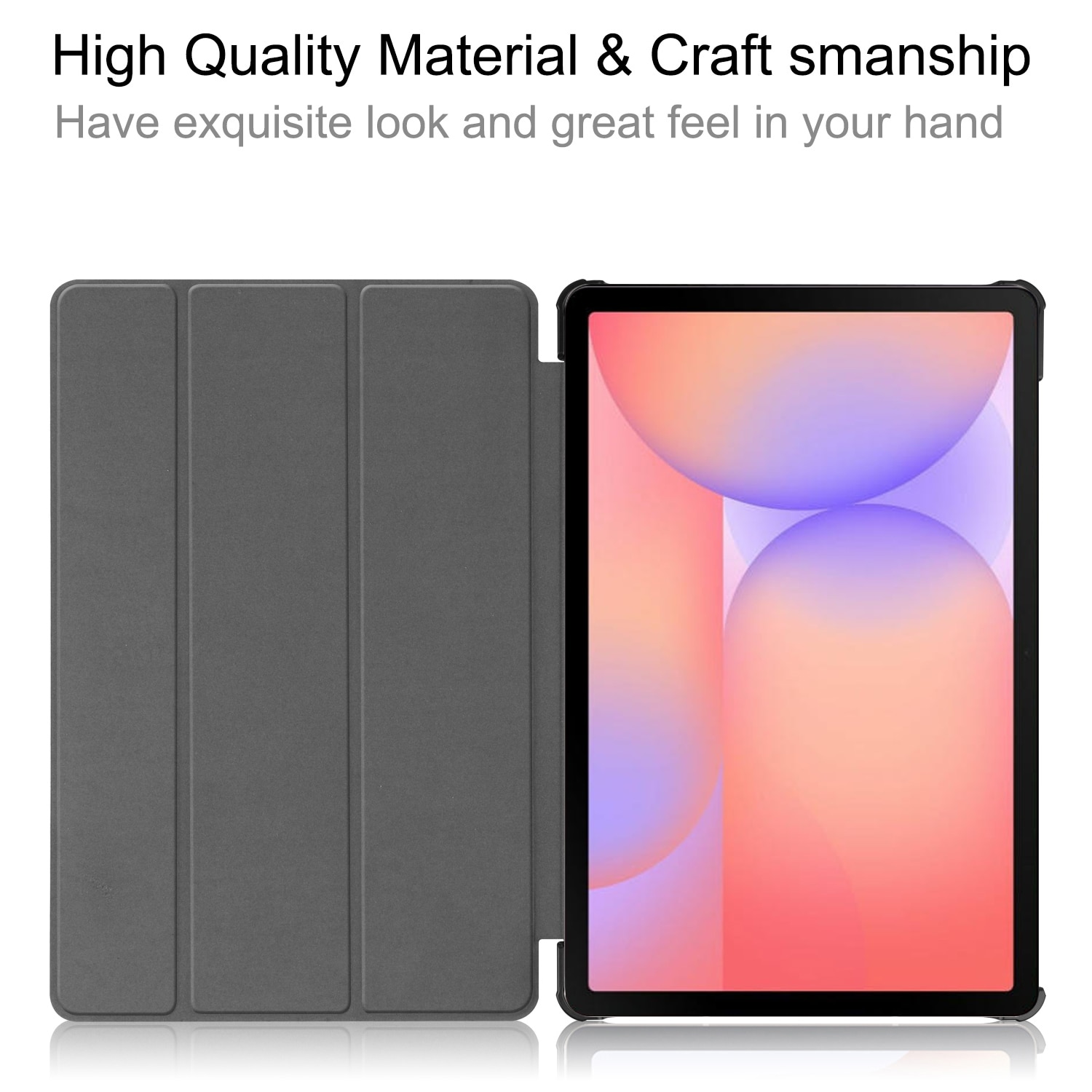 Fodral Tri-fold Samsung Galaxy Tab S10 Lite Svart