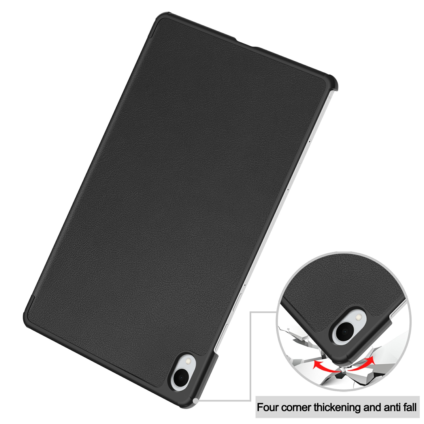 Fodral Tri-fold Samsung Galaxy Tab S11 Svart