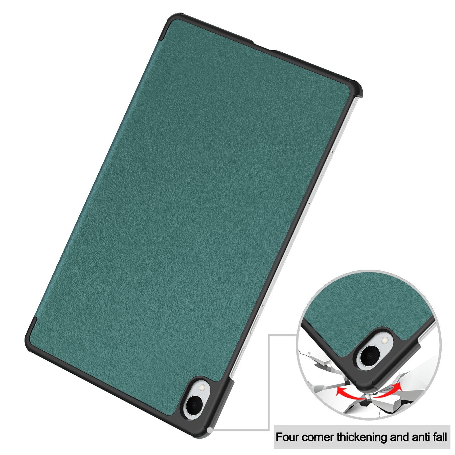 Fodral Tri-fold Samsung Galaxy Tab S11 Grön