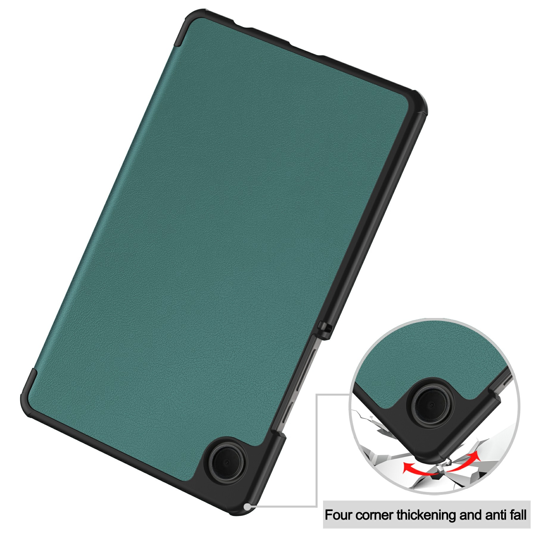 Fodral Tri-fold Samsung Galaxy Tab A11 Grön
