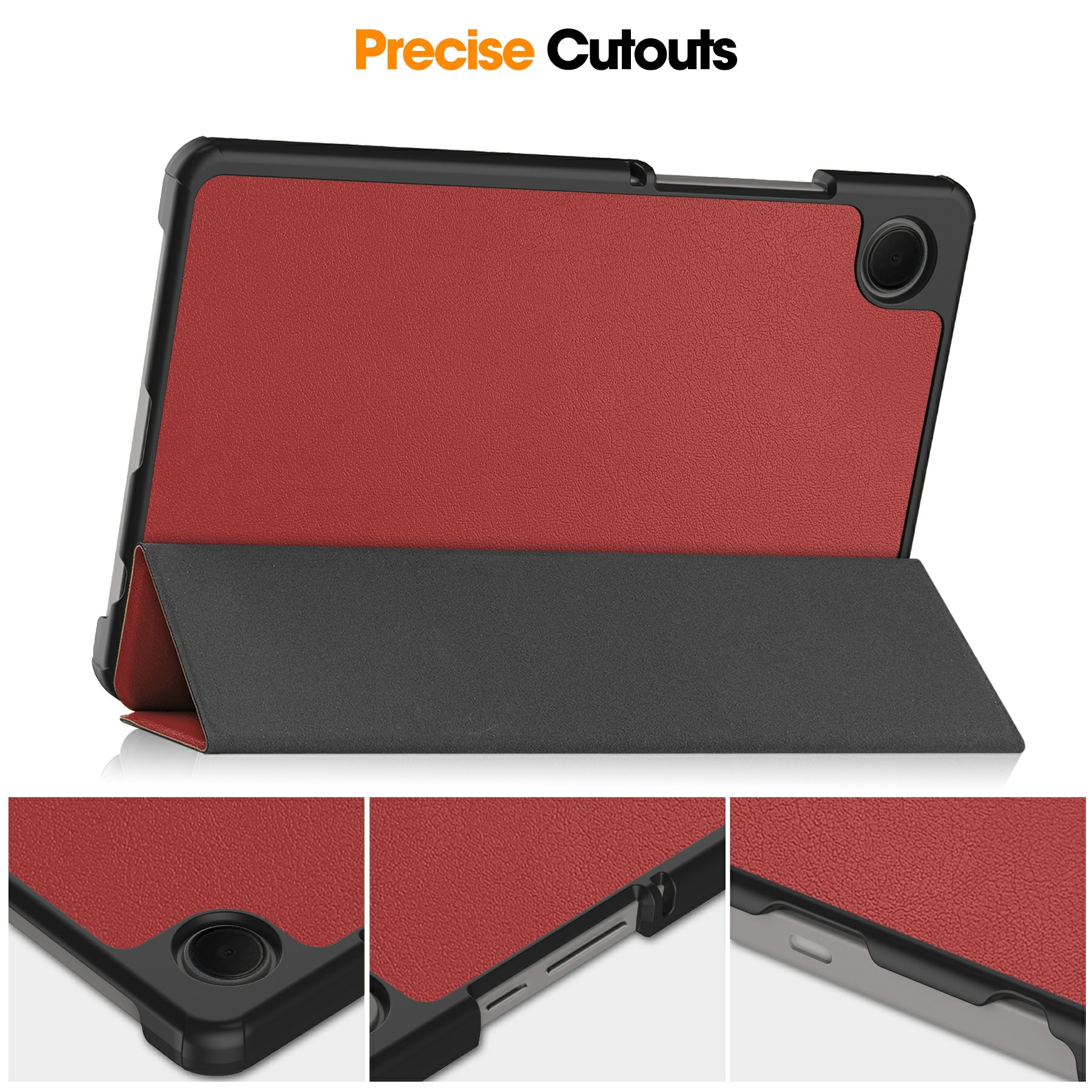 Fodral Tri-fold Samsung Galaxy Tab A11 Röd