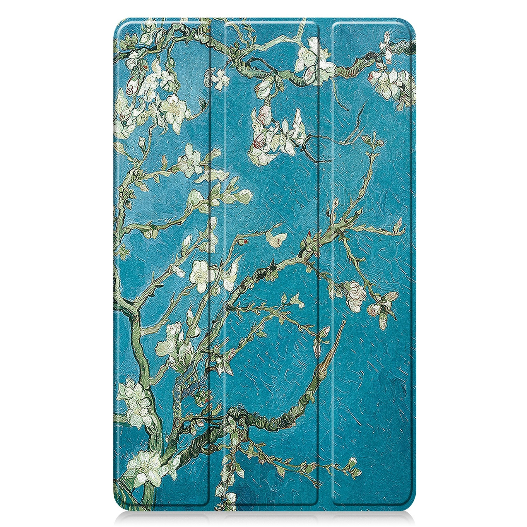 Fodral Tri-fold Samsung Galaxy Tab A11 - Körsbärsblommor