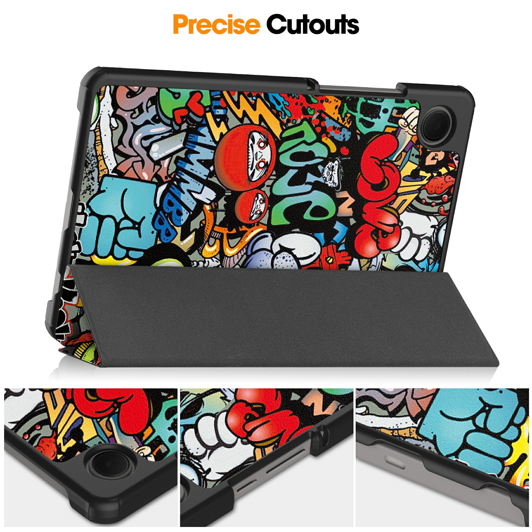 Fodral Tri-fold Samsung Galaxy Tab A11 Graffiti