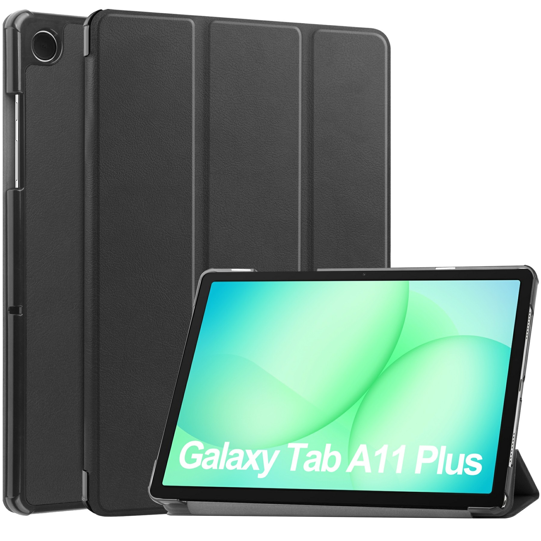 Fodral Tri-fold Samsung Galaxy Tab A11 Plus Svart