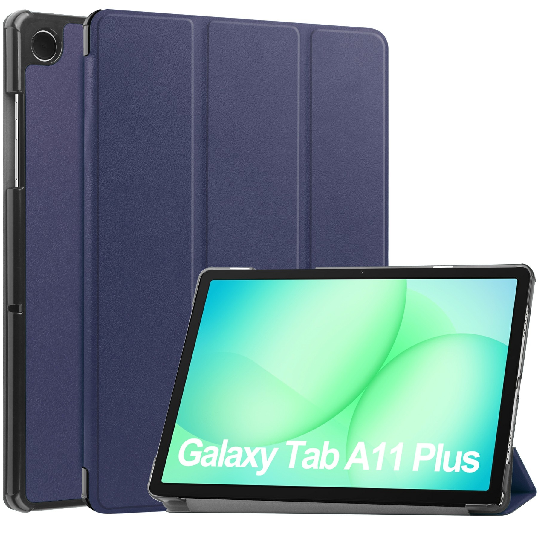 Fodral Tri-fold Samsung Galaxy Tab A11 Plus Blå
