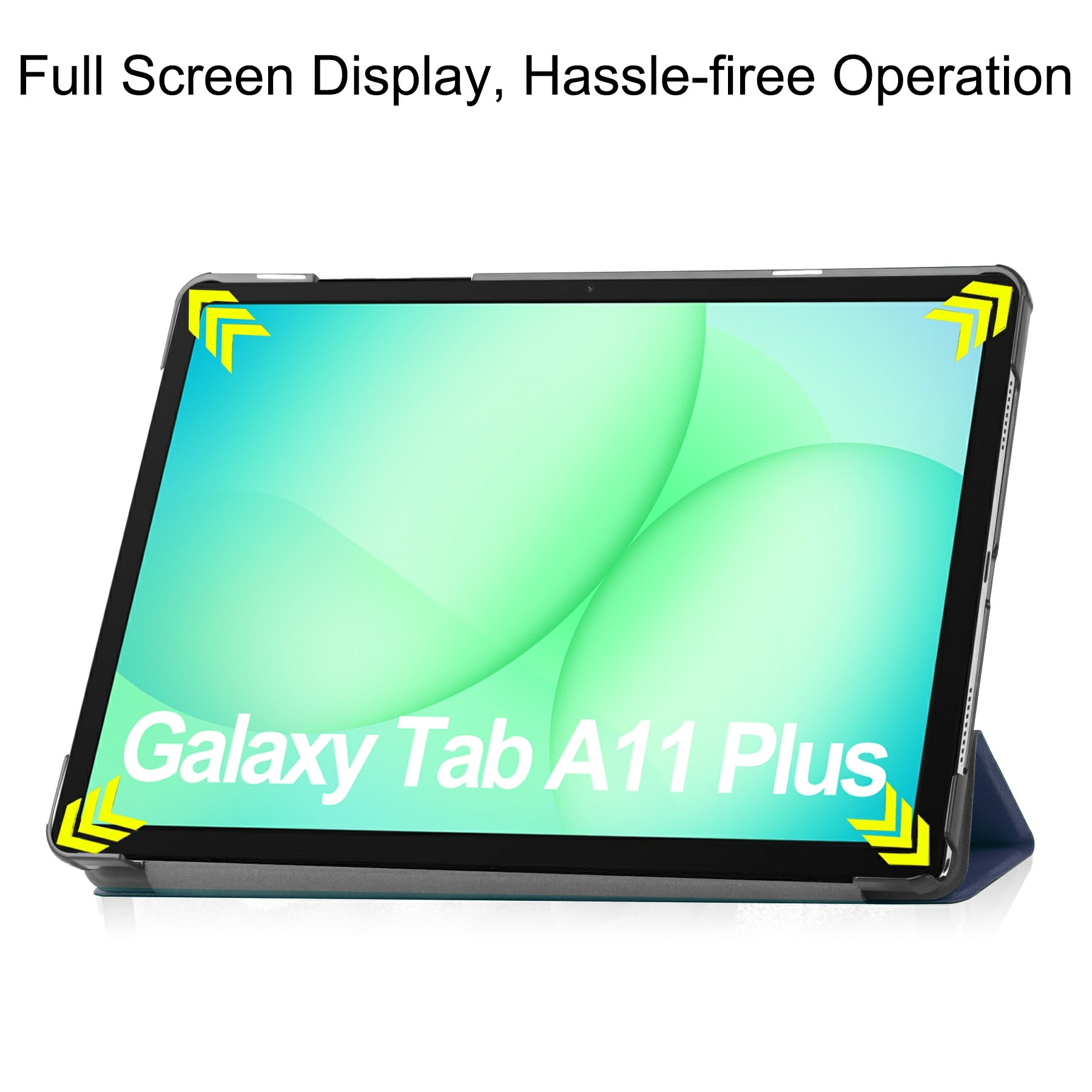 Fodral Tri-fold Samsung Galaxy Tab A11 Plus Blå