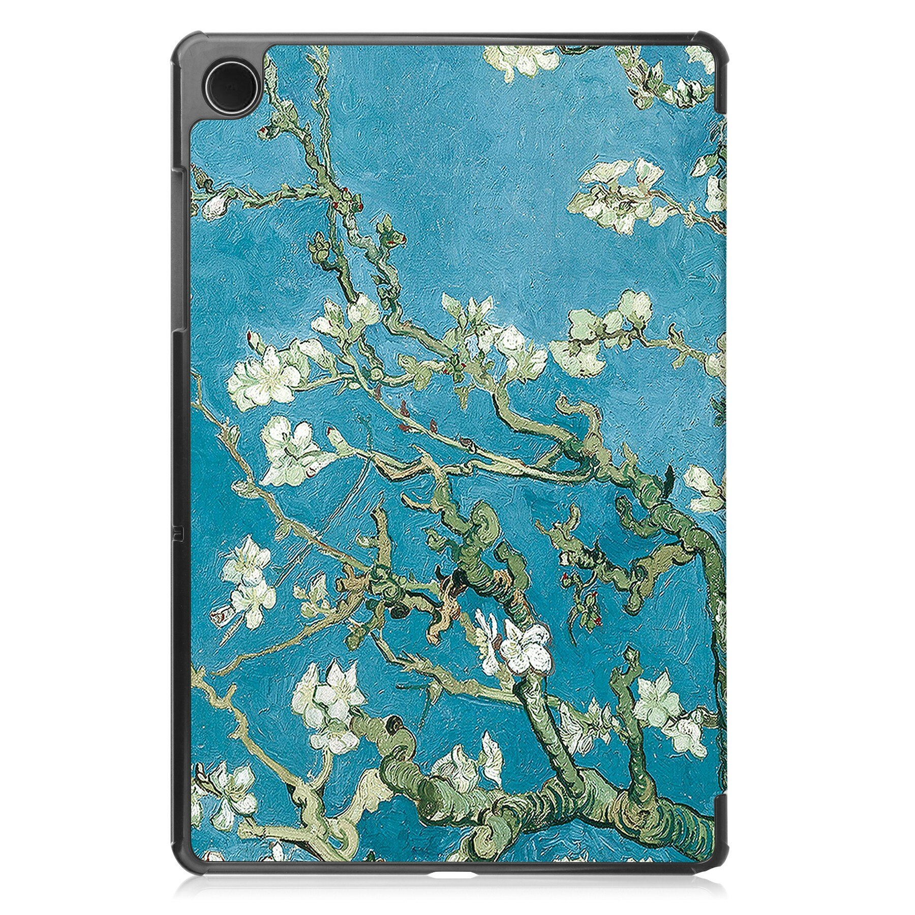 Fodral Tri-fold Samsung Galaxy Tab A11 Plus - Körsbärsblommor