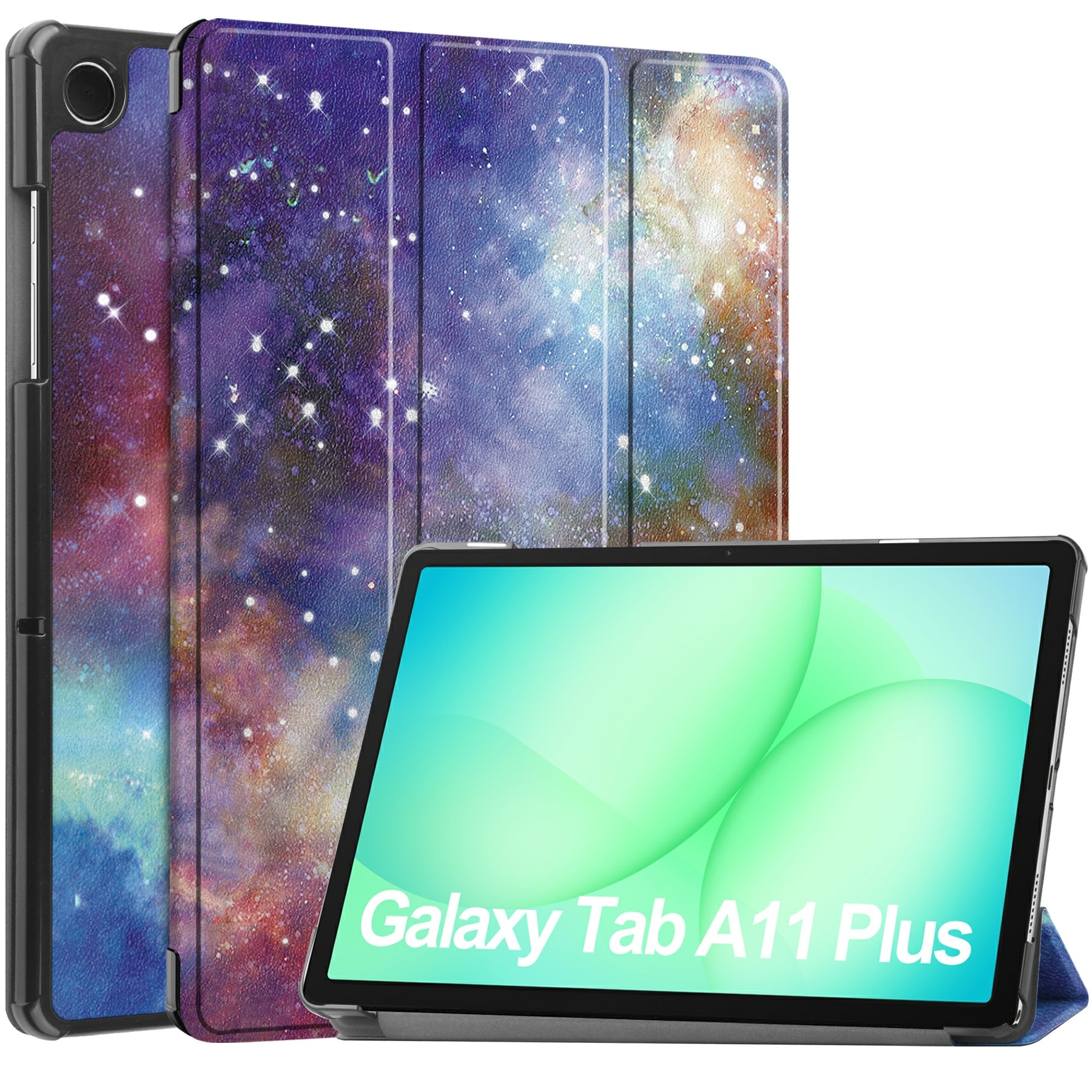 Fodral Tri-fold Samsung Galaxy Tab A11 Plus Rymd
