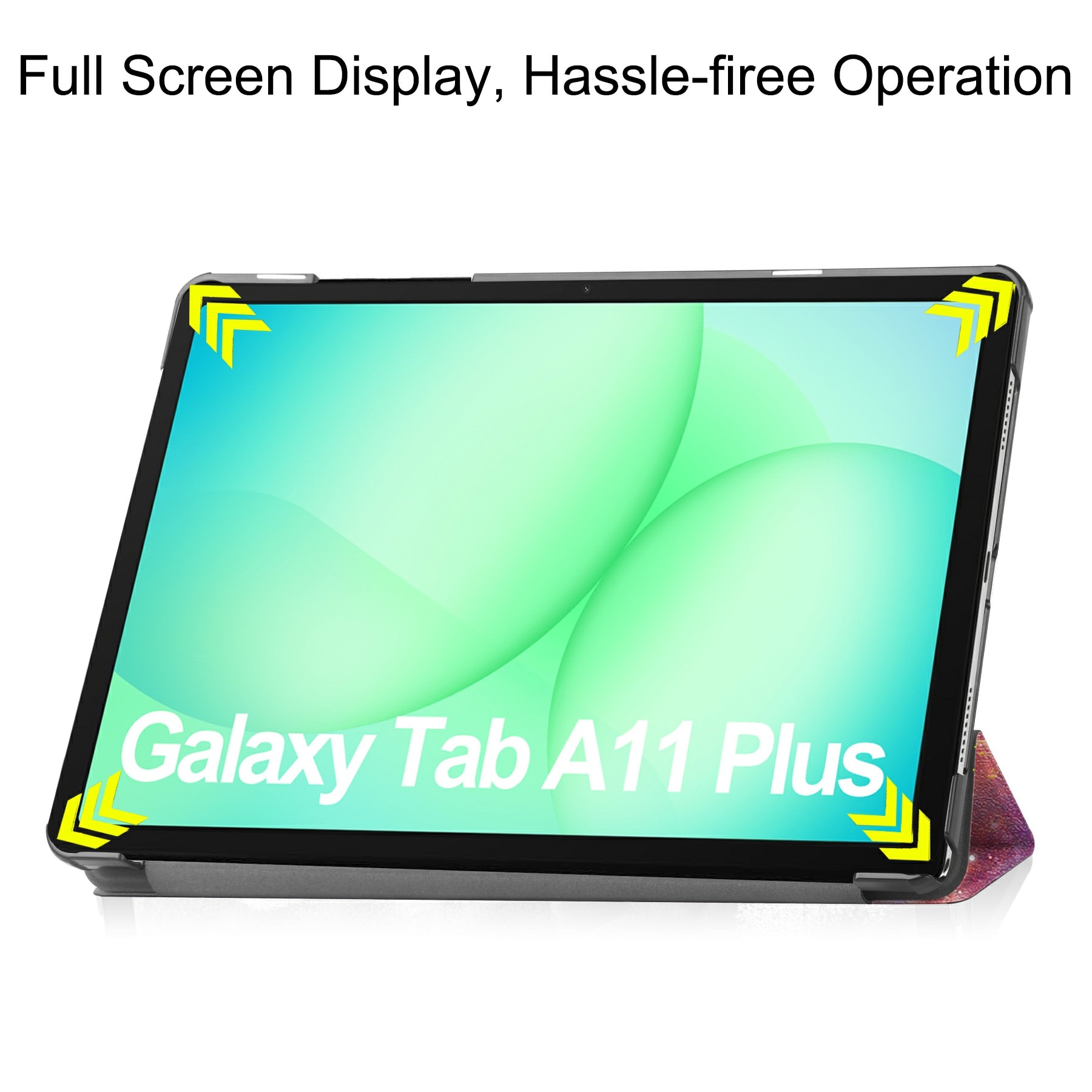 Fodral Tri-fold Samsung Galaxy Tab A11 Plus Rymd