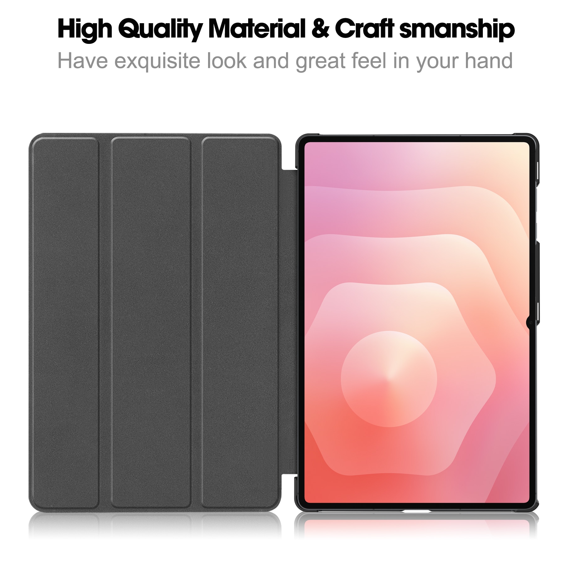 Fodral Tri-fold Samsung Galaxy Tab S11 Ultra Svart