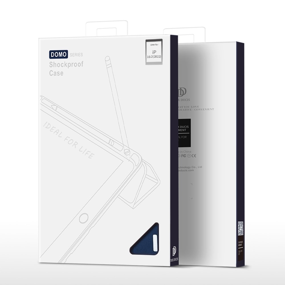 Domo Tri-fold Case iPad 10.9 10th Gen (2022) - Black