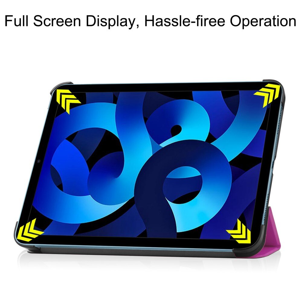 iPad 10.9 10th Gen (2022) Fodral Tri-fold lila