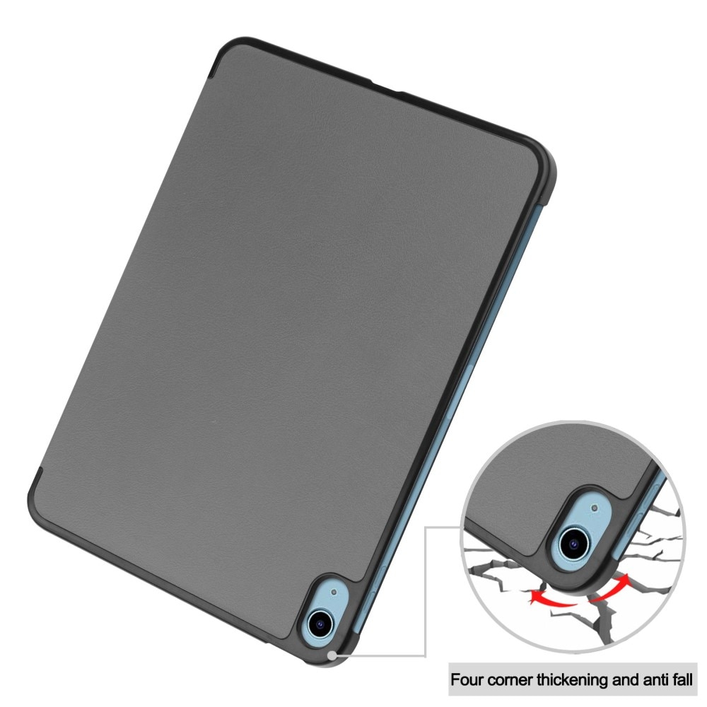 Fodral Tri-fold Apple iPad 10.9 10th Gen (2022) Grå