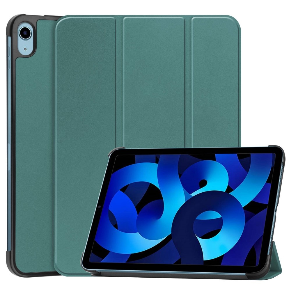 iPad 10.9 10th Gen (2022) Fodral Tri-fold grön