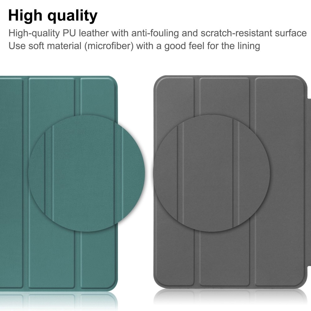 Fodral Tri-fold Apple iPad 11 11th Gen (2025) Grön