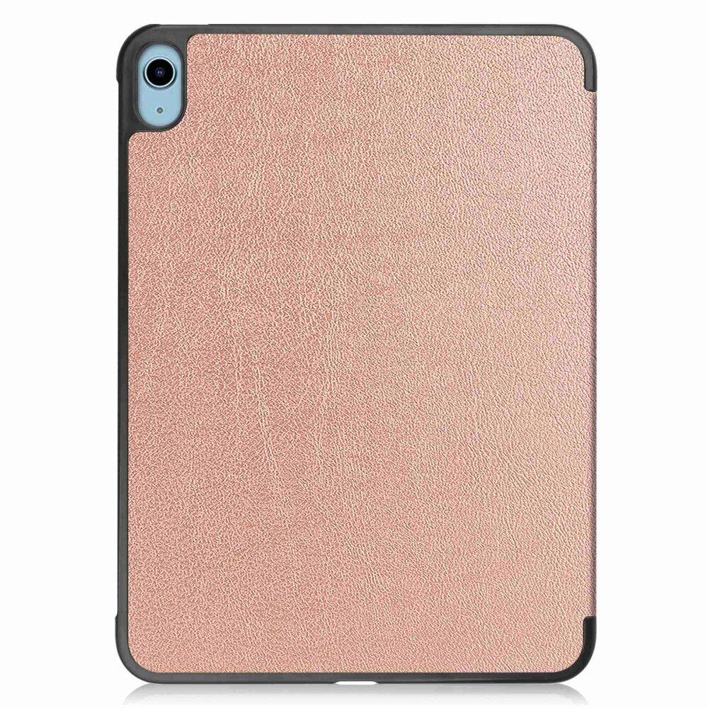 iPad 10.9 10th Gen (2022) Fodral Tri-fold roséguld