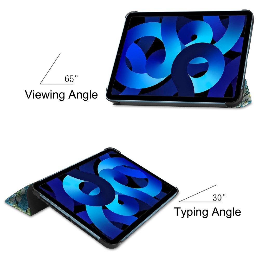 Fodral Tri-fold Apple iPad 10.9 10th Gen (2022) Flerfärgad/mönster