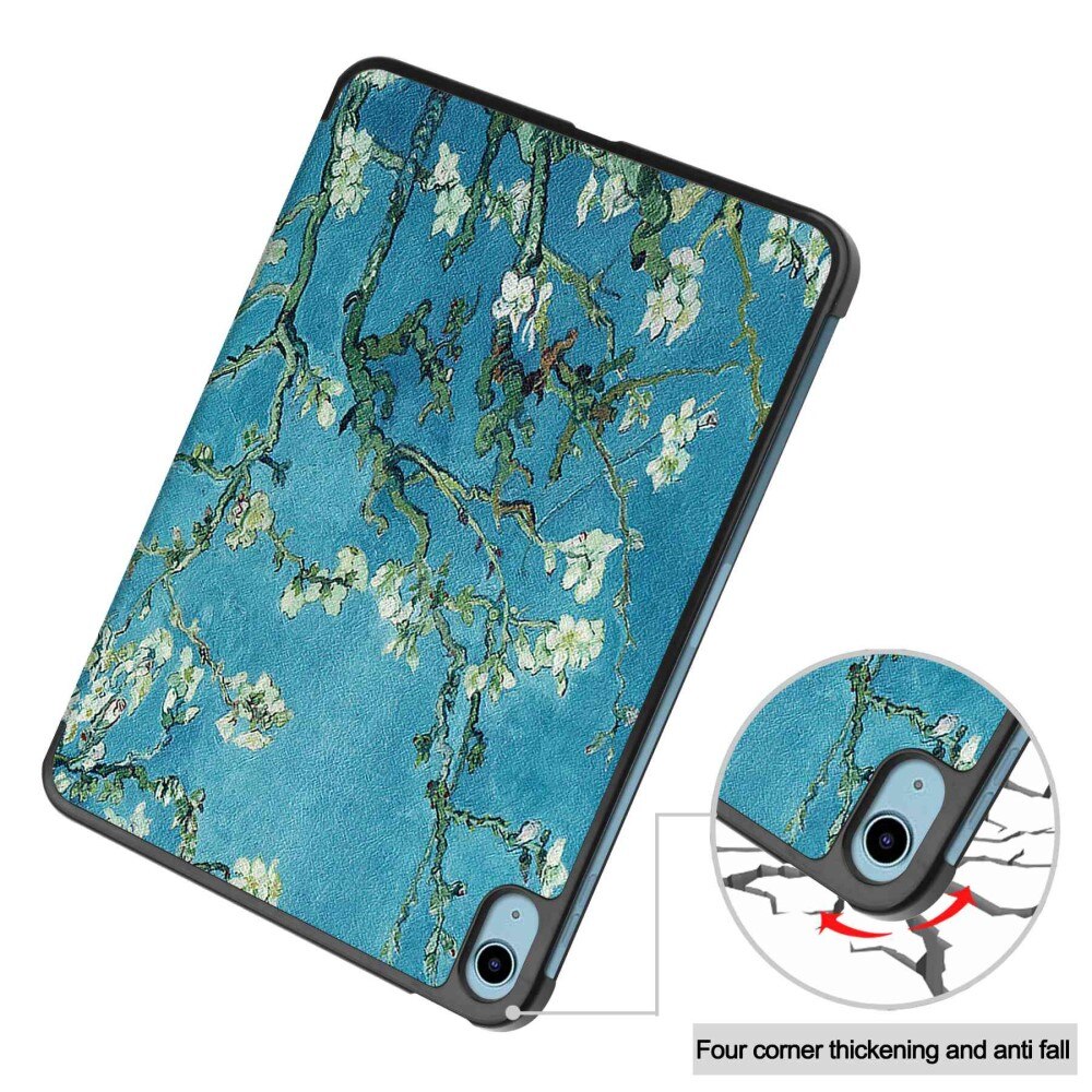 Fodral Tri-fold Apple iPad 10.9 10th Gen (2022) Flerfärgad/mönster