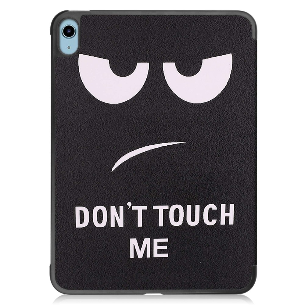Fodral Tri-fold iPad 10.9 10th Gen (2022) - Don't Touch Me
