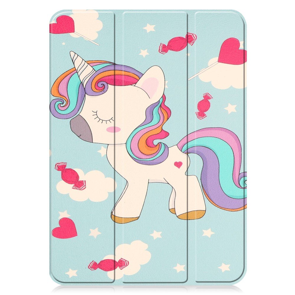 Fodral Tri-fold iPad 10.9 10th Gen (2022) - Unicorn