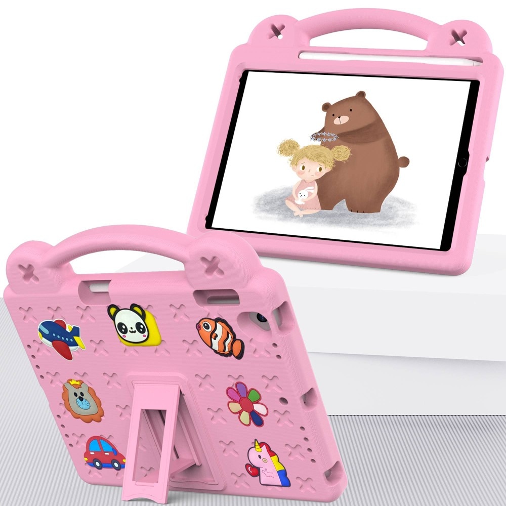 Stöttåligt EVA Skal Kickstand iPad 9.7 5th Gen (2017) rosa