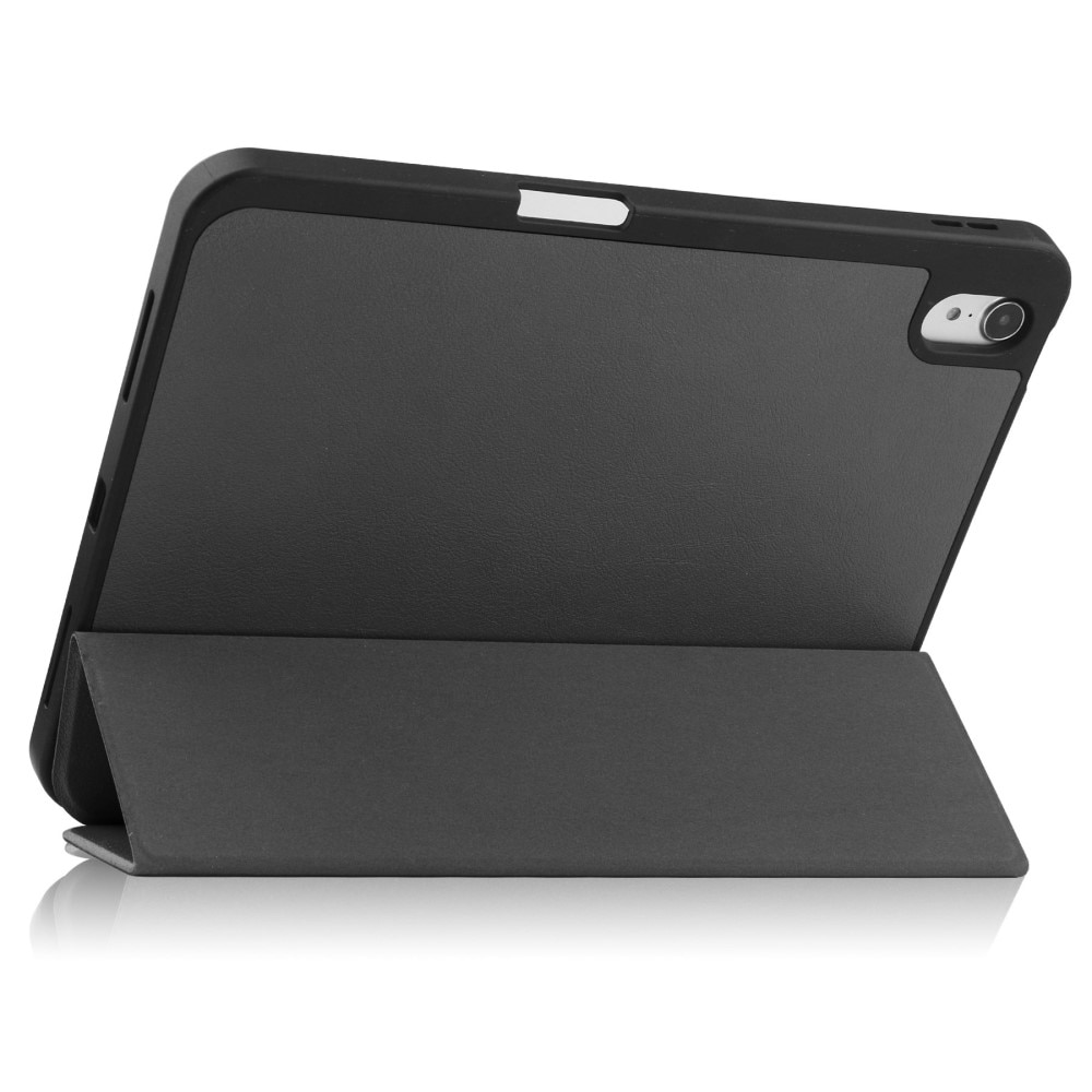 Fodral Tri-fold med Pencil-hållare iPad 10.9 10th Gen (2022) svart