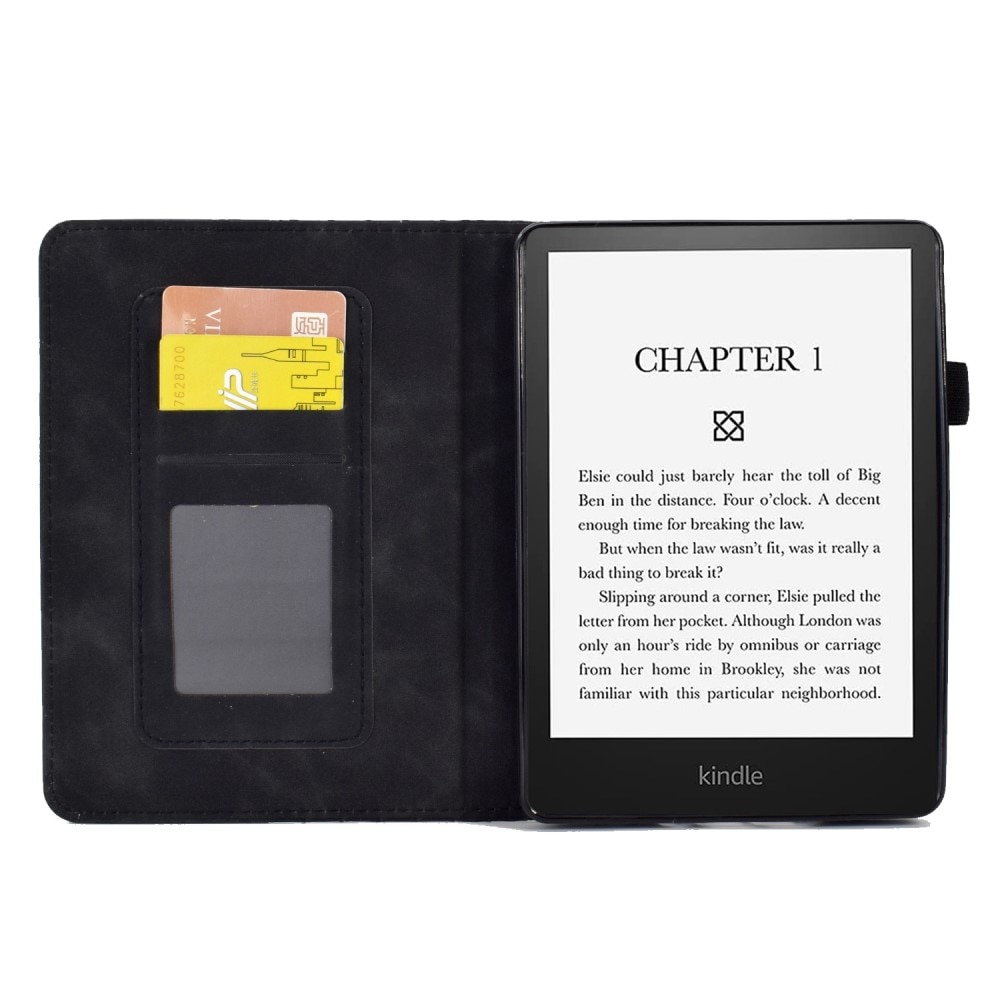 Fodral Kortfack Amazon Kindle Paperwhite 11 (2021) svart