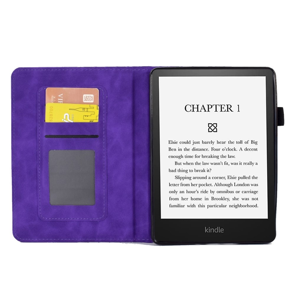 Fodral Kortfack Amazon Kindle Paperwhite 11 (2021) lila