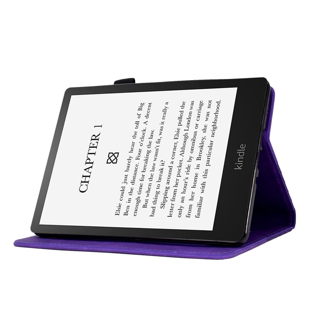 Fodral Kortfack Amazon Kindle Paperwhite Signature Edition (2023) lila