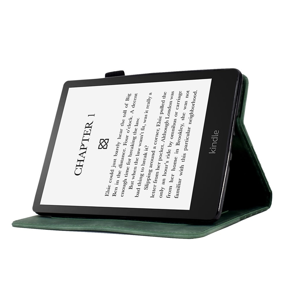 Fodral Kortfack Amazon Kindle Paperwhite Signature Edition (2023) grön