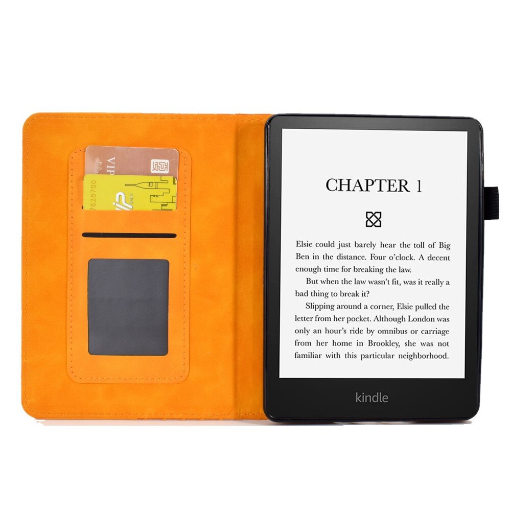 Fodral Kortfack Amazon Kindle Paperwhite 11 (2021) gul