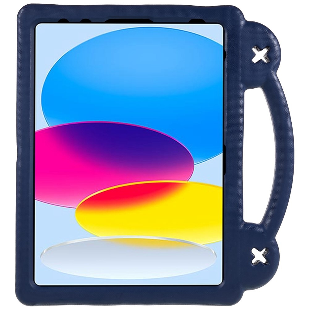 Stöttåligt EVA Skal Kickstand iPad 10.9 10th Gen (2022) mörkblå