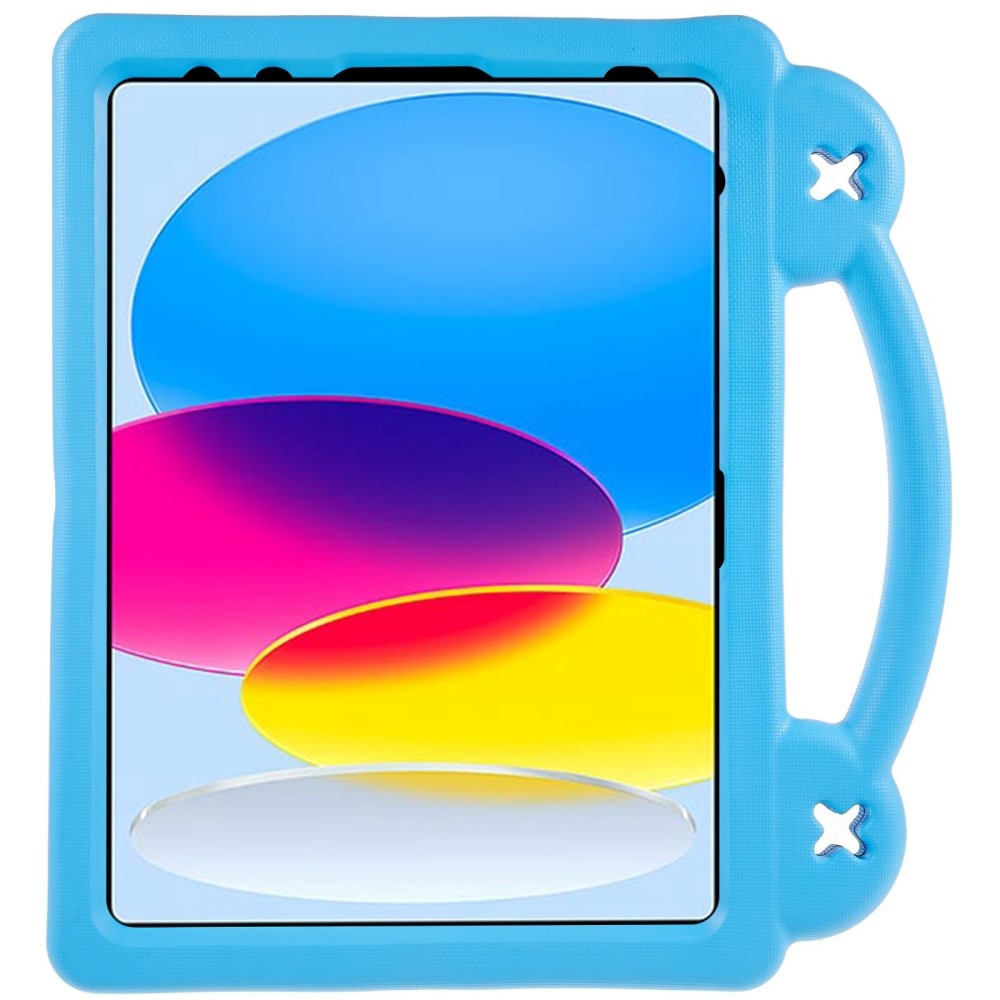 Stöttåligt EVA Skal Kickstand iPad 10.9 10th Gen (2022) blå