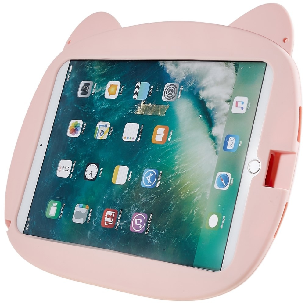 iPad 10.2 7th Gen (2019) Silikonskal för barn gris rosa